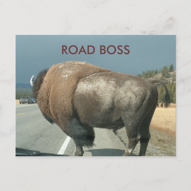 Carte postale ROAD BOSS (Devant)