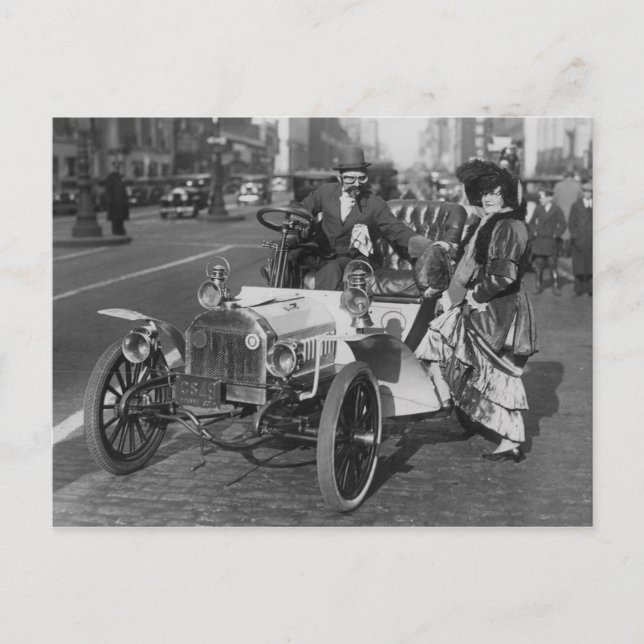 Carte Postale Roadster, Automobile, Voiture, Classique, 1931 Vin (Devant)