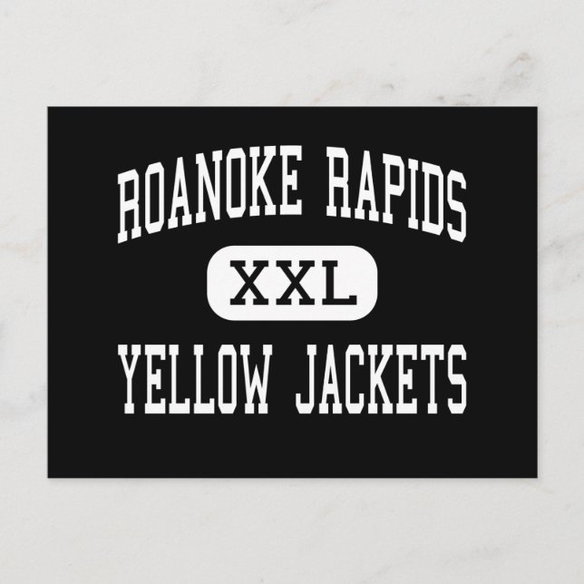 Carte Postale Roanoke Rapids - Vestes Jaunes - Roanoke Rapids (Devant)