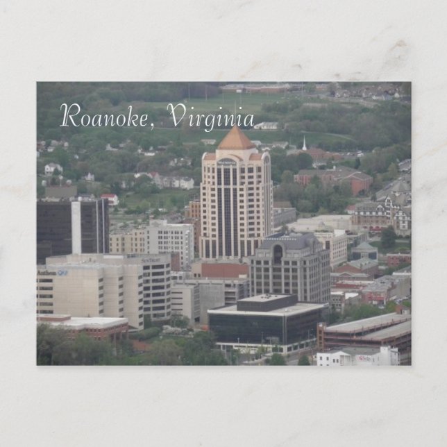 Carte postale Roanoke, Virginia (Devant)