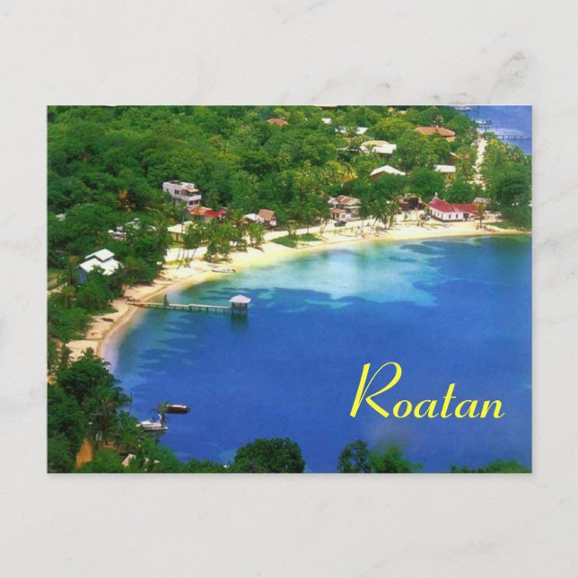 Carte postale Roatan (Devant)