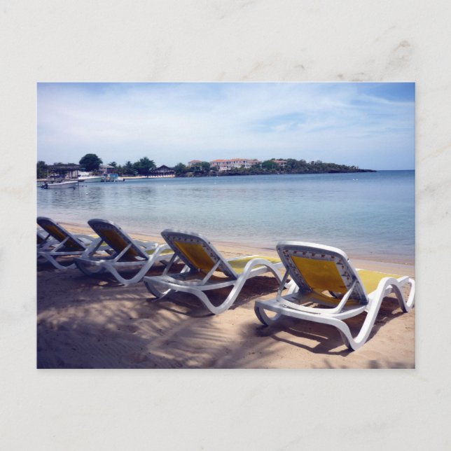 Carte Postale Roatán détente (Devant)