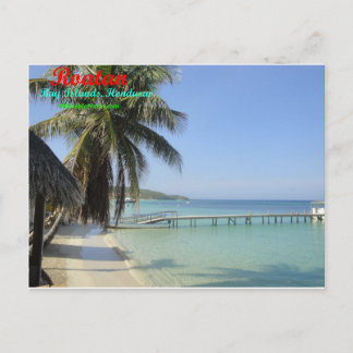Carte Postale Roatan, Îles de la Baie, Honduras