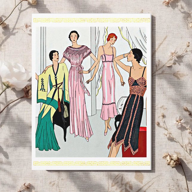 Carte Postale Robe (1931) (Créateur téléchargé)