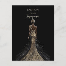 Robe de parties scintillant or fille arrière - pla