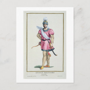 Carte Postale Robe d'un soldat normand de 'Receuil des Estamp