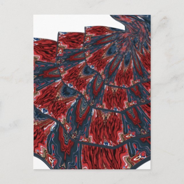 Carte Postale Robe flamenco (Devant)