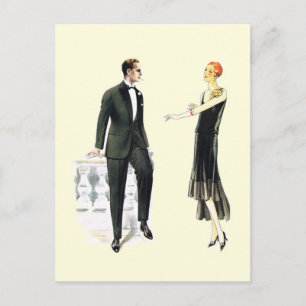 Carte Postale Robe parfaite pour une soirée parfaite