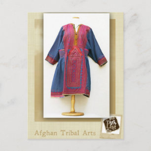 Carte Postale Robe vintage Baluchi