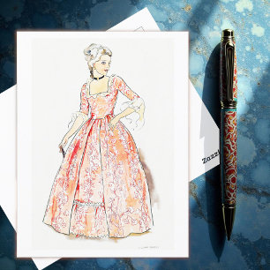 Carte Postale Robe vintage de Lillian Causey