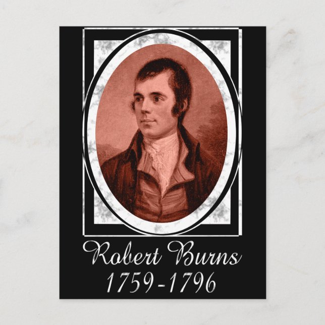 Carte Postale Robert Burns (Devant)
