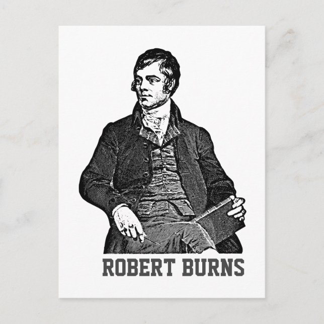 Carte Postale Robert Burns (Devant)