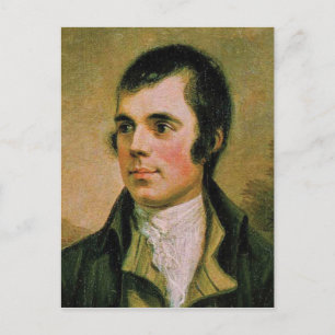 Carte Postale Robert Burns, célébrant la nuit de Burn
