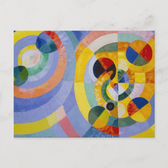 Carte Postale Robert Delaulay - Formes circulaires (Devant)