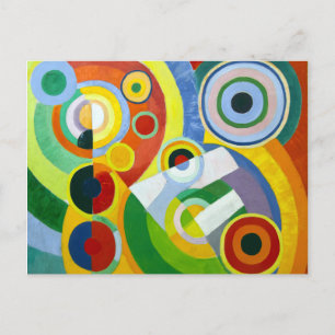 Carte Postale Robert Delaunay Rhythm, Joie de Vivre