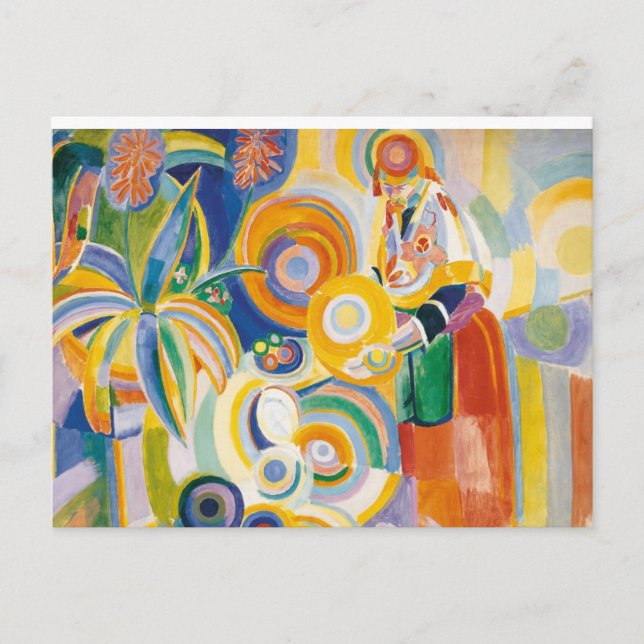 Carte Postale Robert Delaunay - The Great Portuguese (Devant)