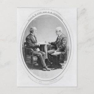 Carte Postale Robert E. Lee et Joseph E. Johnston