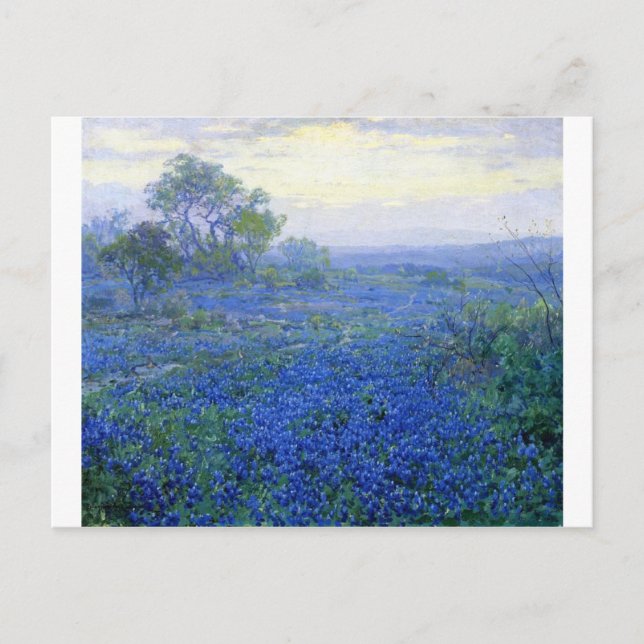 Carte Postale Robert Julian Onderdonk : des bleus à jour nuageux (Devant)