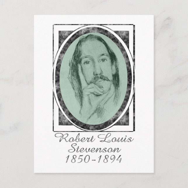 Carte Postale Robert Louis Stevenson (Devant)
