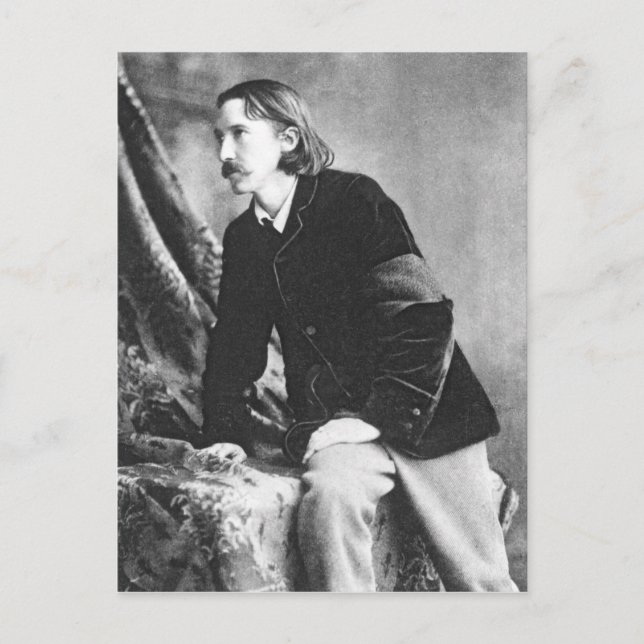 Carte Postale Robert Louis Stevenson (Devant)