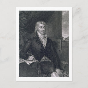 Carte Postale Robert R. Livingston, gravé par E. Mackenzie (en