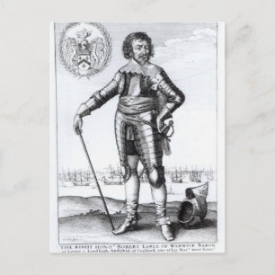 Carte Postale Robert Rich, 2e comte de Warwick
