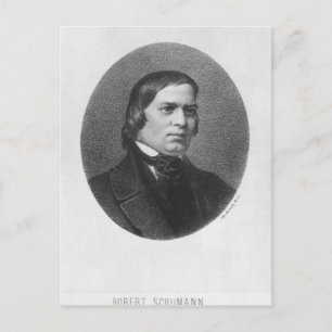 Carte Postale Robert Schumann, 1839