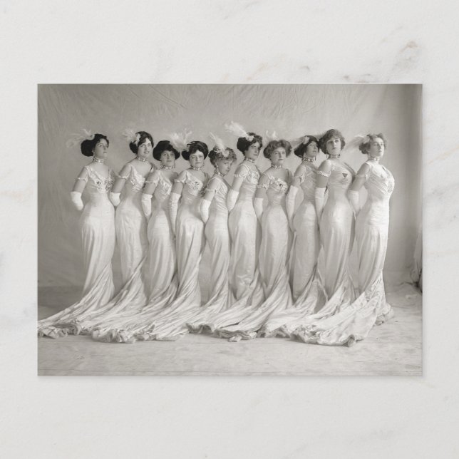 Carte Postale Robes du soir, 1910 (Devant)