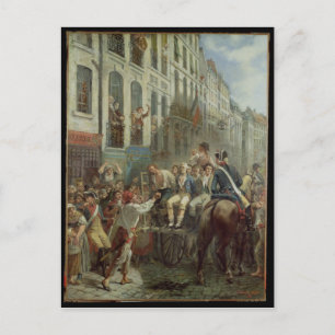 Carte Postale Robespierre et Saint-Just