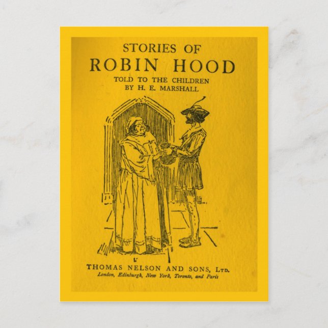 Carte Postale Robin Des Bois (Devant)