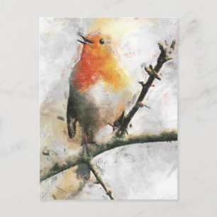 Carte Postale Robin Redbreast