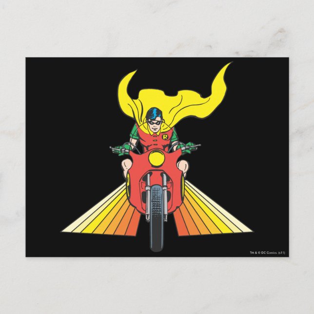 Carte Postale Robin Rides 2 2 (Devant)