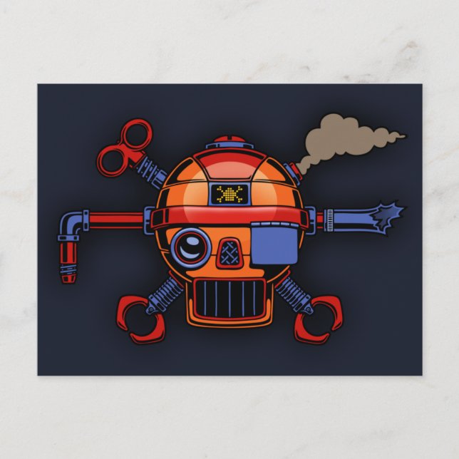 Carte Postale Robo Pirate II (Devant)