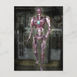 Carte postale Robot