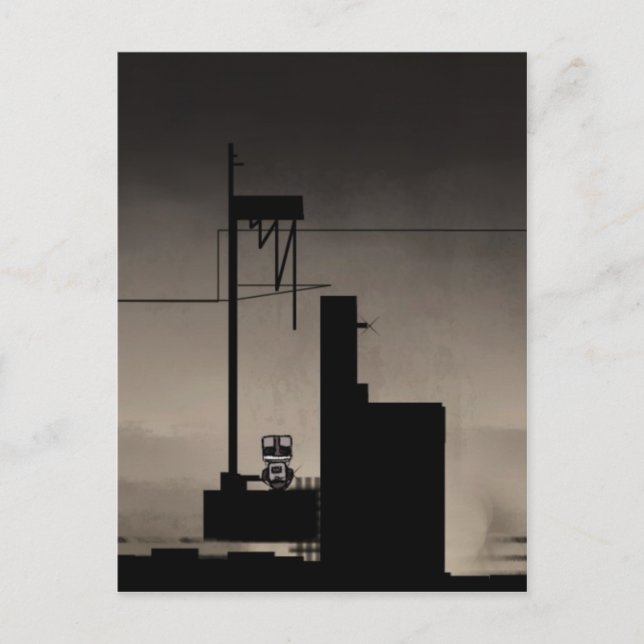Carte Postale Robot (Devant)