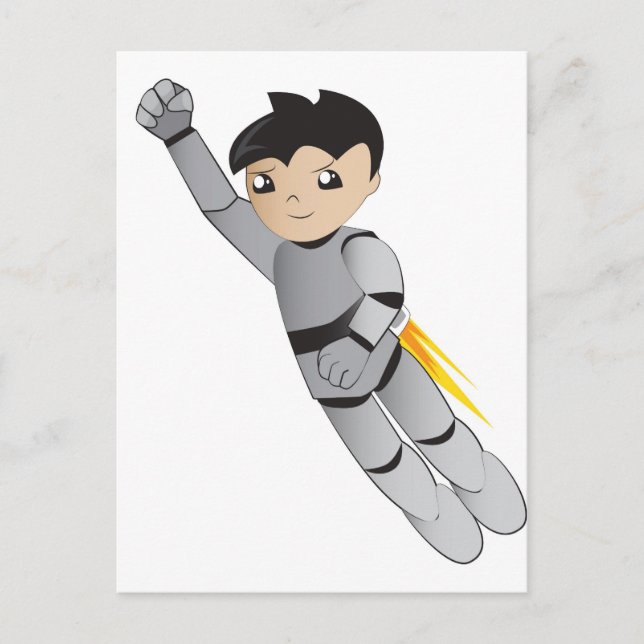 Carte Postale Robot boy (Devant)