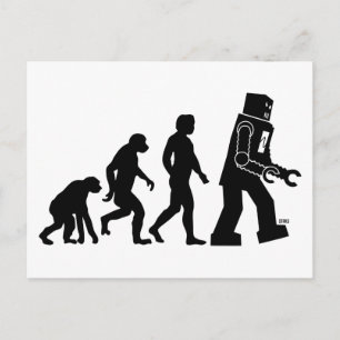 Carte Postale Robot Evolution