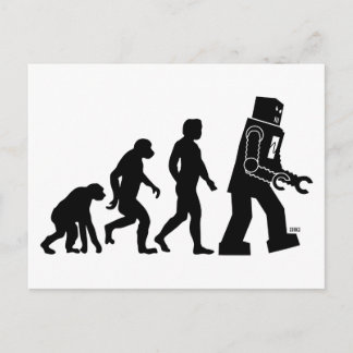 Carte Postale Robot Evolution