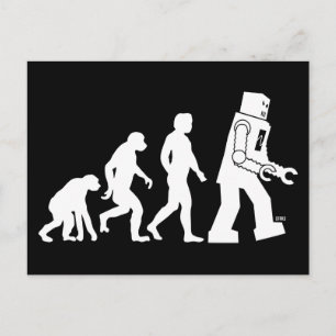 Carte Postale Robot Evolution
