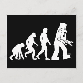 Carte Postale Robot Evolution