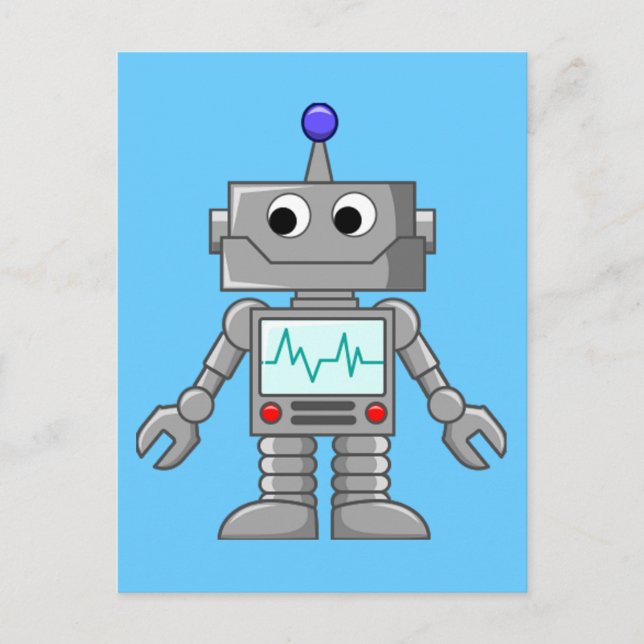 Carte Postale Robot Freak (Devant)