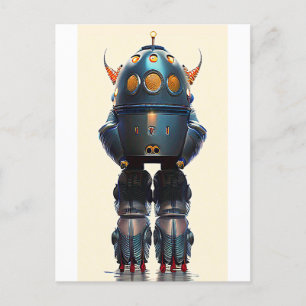 Carte Postale Robot Galaxy King B-21 Wombott