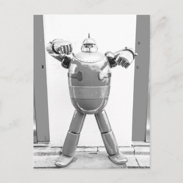 Carte Postale Robot japonais rétro (Devant)