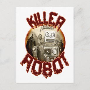 Carte postale Robot Killer
