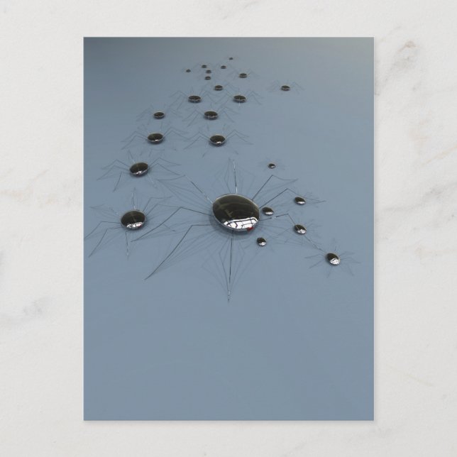 Carte postale Robot Spiders (Devant)