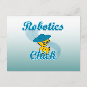 Carte Postale Robotics Chick #3