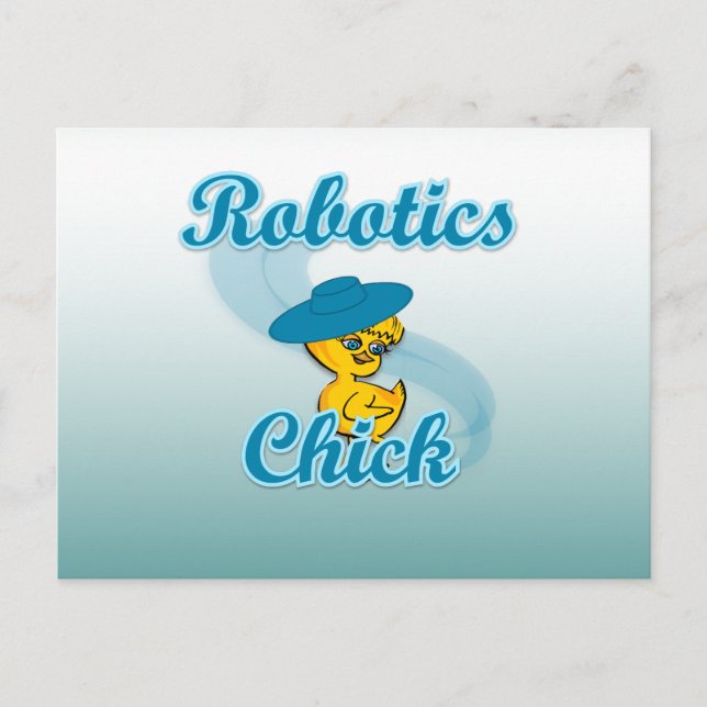 Carte Postale Robotics Chick #3 (Devant)