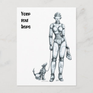 Carte Postale Robots