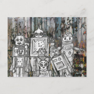 Carte Postale Robots 11