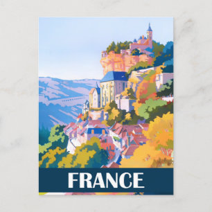 Carte Postale Rocamadour France voyage vintage